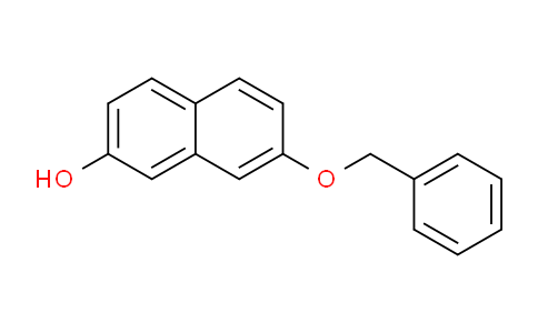 CAS No. 118495-07-1, 7-(Benzyloxy)naphthalen-2-ol