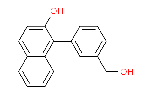 CAS No. 1349717-42-5, 1-(3-(Hydroxymethyl)phenyl)naphthalen-2-ol