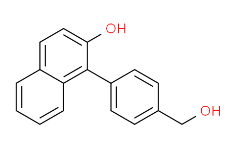 CAS No. 1365968-64-4, 1-(4-(Hydroxymethyl)phenyl)naphthalen-2-ol
