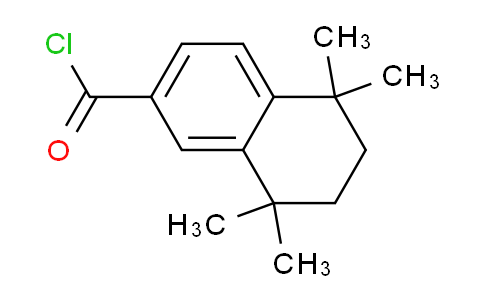 CAS No. 104224-50-2, 5,5,8,8-Tetramethyl-5,6,7,8-tetrahydronaphthalene-2-carbonyl chloride