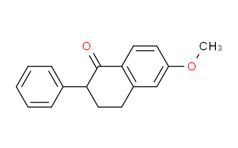 CAS No. 1769-84-2, 6-Methoxy-2-phenyl-3,4-dihydronaphthalen-1(2H)-one
