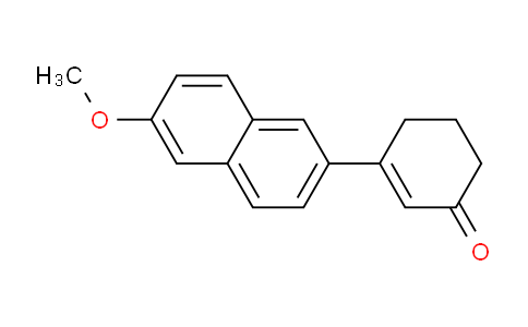CAS No. 5446-71-9, 3-(6-Methoxynaphthalen-2-yl)cyclohex-2-enone