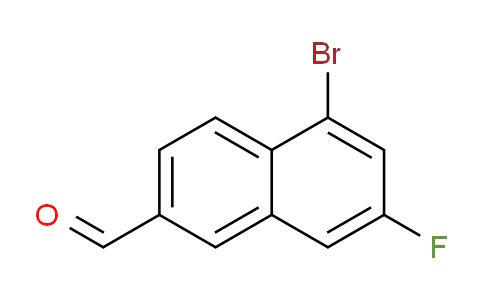 CAS No. 1632077-32-7, 5-Bromo-7-fluoro-2-naphthaldehyde