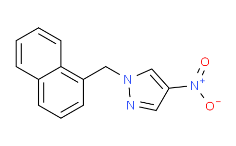 CAS No. 400877-61-4, 1-(Naphthalen-1-ylmethyl)-4-nitro-1H-pyrazole