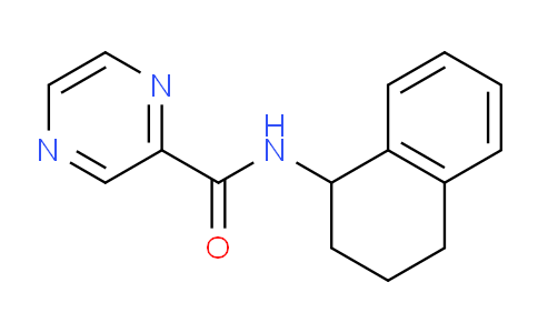 CAS No. 515860-28-3, N-(1,2,3,4-Tetrahydronaphthalen-1-yl)pyrazine-2-carboxamide