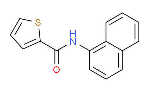 CAS No. 313516-36-8, N-(Naphthalen-1-yl)thiophene-2-carboxamide