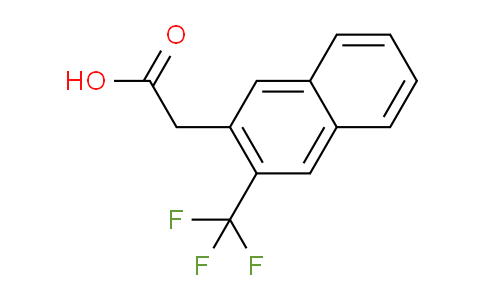 CAS No. 308368-67-4, 2-(Trifluoromethyl)naphthalene-3-acetic acid