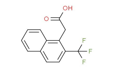 CAS No. 1261737-09-0, 2-(Trifluoromethyl)naphthalene-1-acetic acid