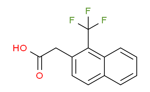 CAS No. 1261868-82-9, 1-(Trifluoromethyl)naphthalene-2-acetic acid