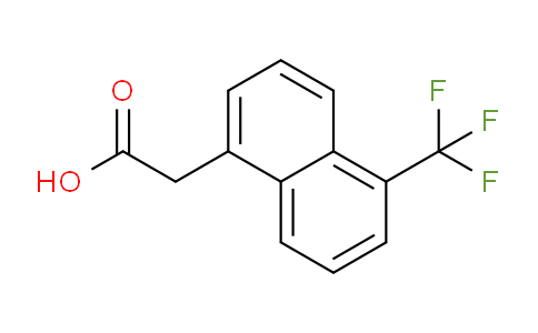 CAS No. 1261883-89-9, 1-(Trifluoromethyl)naphthalene-5-acetic acid