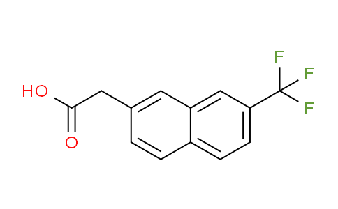 CAS No. 1261733-12-3, 2-(Trifluoromethyl)naphthalene-7-acetic acid