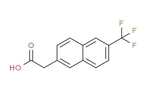 CAS No. 1261576-28-6, 2-(Trifluoromethyl)naphthalene-6-acetic acid