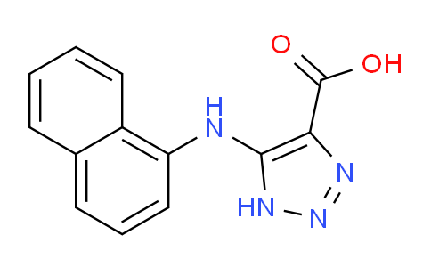 CAS No. 70292-26-1, 5-(Naphthalen-1-ylamino)-1H-1,2,3-triazole-4-carboxylic acid
