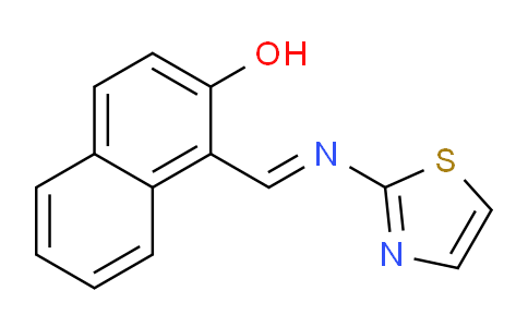 CAS No. 890-33-5, 1-((Thiazol-2-ylimino)methyl)naphthalen-2-ol