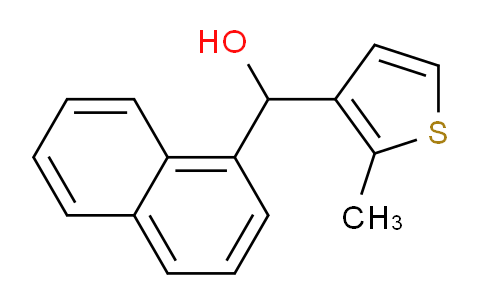 CAS No. 1443310-29-9, (2-Methylthiophen-3-yl)(naphthalen-1-yl)methanol