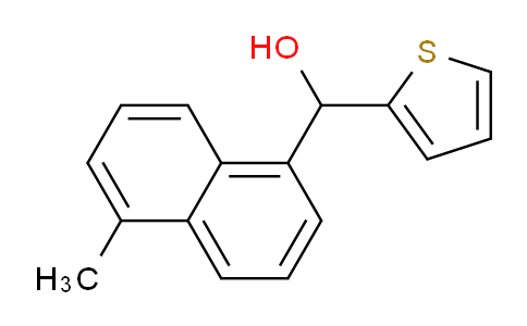 CAS No. 944685-03-4, (5-Methylnaphthalen-1-yl)(thiophen-2-yl)methanol