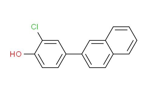 CAS No. 550997-94-9, 2-Chloro-4-(naphthalen-2-yl)phenol