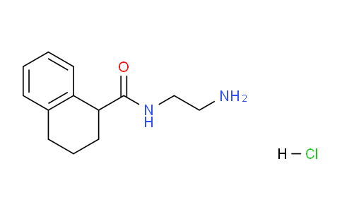 CAS No. 1828966-95-5, N-(2-Aminoethyl)-1,2,3,4-tetrahydronaphthalene-1-carboxamide hydrochloride