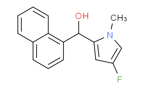 CAS No. 1443341-51-2, (4-Fluoro-1-methyl-1H-pyrrol-2-yl)(naphthalen-1-yl)methanol