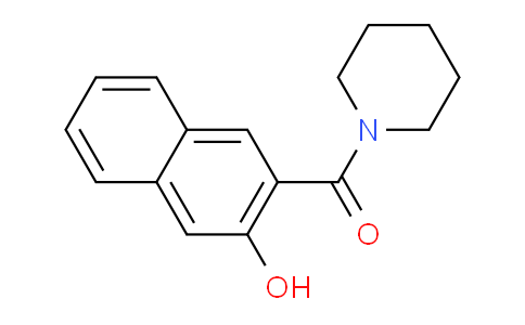 CAS No. 3692-69-1, (3-Hydroxynaphthalen-2-yl)(piperidin-1-yl)methanone
