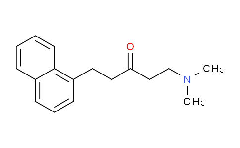 CAS No. 918519-07-0, 1-(Dimethylamino)-5-(naphthalen-1-yl)pentan-3-one