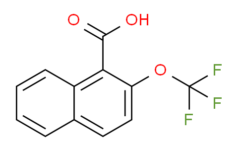 CAS No. 1261768-45-9, 2-(Trifluoromethoxy)naphthalene-1-carboxylic acid