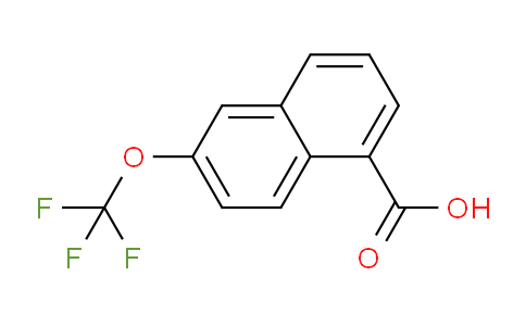 CAS No. 1261868-77-2, 6-(Trifluoromethoxy)-1-naphthoic acid