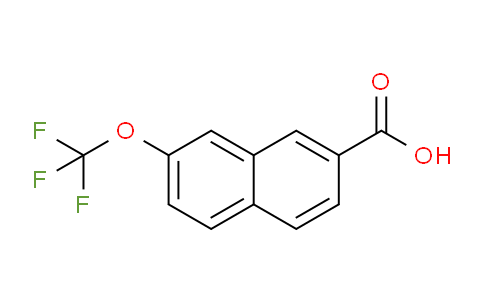 CAS No. 403646-81-1, 2-(Trifluoromethoxy)naphthalene-7-carboxylic acid
