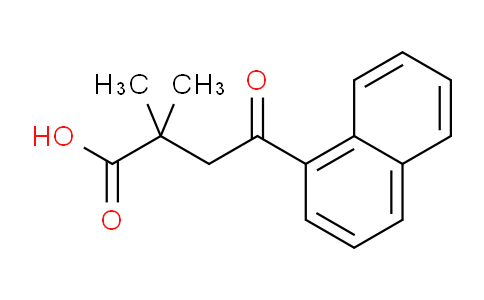 CAS No. 854904-16-8, 2,2-Dimethyl-4-(1-naphthyl)-4-oxobutyric acid