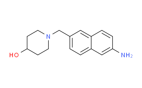 CAS No. 832102-27-9, 1-((6-Aminonaphthalen-2-yl)methyl)piperidin-4-ol