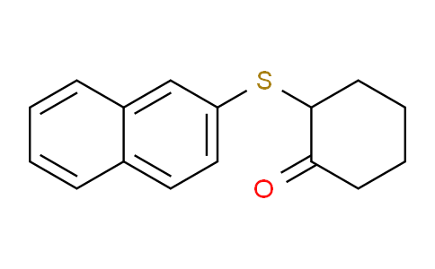 CAS No. 32090-18-9, 2-(Naphthalen-2-ylthio)cyclohexanone