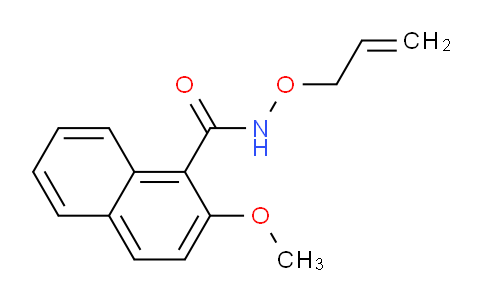 CAS No. 52288-32-1, N-(Allyloxy)-2-methoxy-1-naphthamide
