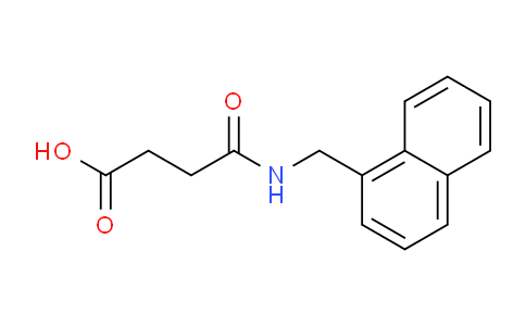 CAS No. 167776-71-8, 4-((Naphthalen-1-ylmethyl)amino)-4-oxobutanoic acid