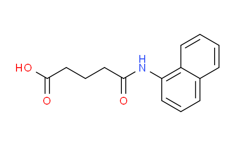 CAS No. 296275-32-6, 5-(Naphthalen-1-ylamino)-5-oxopentanoic acid