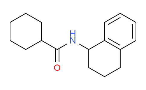 CAS No. 712300-29-3, N-(1,2,3,4-Tetrahydronaphthalen-1-yl)cyclohexanecarboxamide