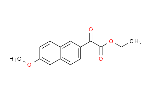 CAS No. 56547-13-8, Ethyl 6-methoxy-2-naphthoylformate
