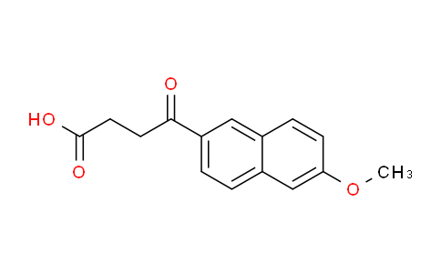 CAS No. 6342-90-1, 4-(6-Methoxynaphthalen-2-yl)-4-oxobutanoic acid