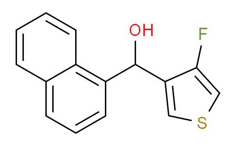 CAS No. 1409026-12-5, (4-Fluorothiophen-3-yl)(naphthalen-1-yl)methanol