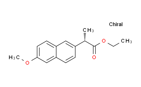 CAS No. 31220-35-6, (S)-Ethyl 2-(6-methoxynaphthalen-2-yl)propanoate
