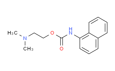 CAS No. 200130-29-6, 2-(Dimethylamino)ethyl naphthalen-1-ylcarbamate