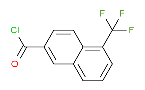 CAS No. 1261596-64-8, 1-(Trifluoromethyl)naphthalene-6-carbonyl chloride
