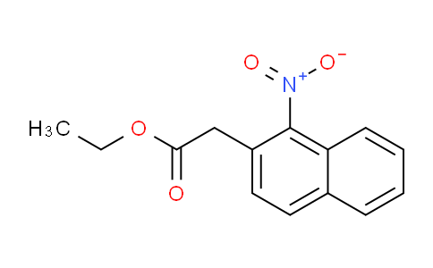 CAS No. 120542-06-5, Ethyl 2-(1-nitronaphthalen-2-yl)acetate