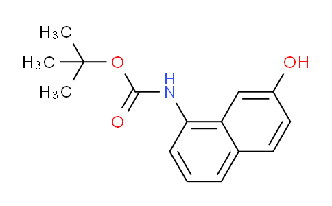 CAS No. 301548-32-3, tert-Butyl (7-hydroxynaphthalen-1-yl)carbamate
