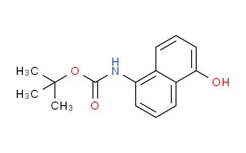 CAS No. 848086-82-8, tert-Butyl (5-hydroxynaphthalen-1-yl)carbamate