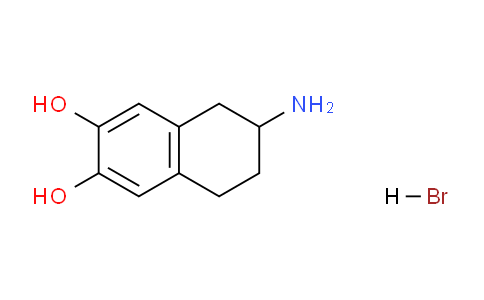CAS No. 13575-86-5, 6-Amino-5,6,7,8-tetrahydronaphthalene-2,3-diol hydrobromide