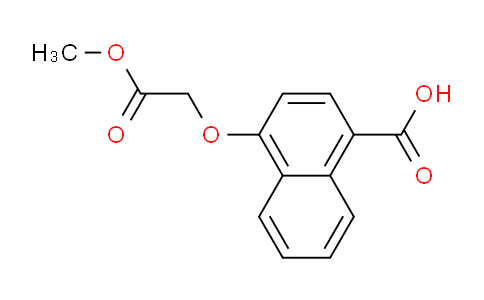 CAS No. 684249-41-0, 4-(2-Methoxy-2-oxoethoxy)-1-naphthoic acid