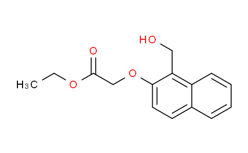 DY766937 | 1155038-30-4 | Ethyl 2-((1-(hydroxymethyl)naphthalen-2-yl)oxy)acetate