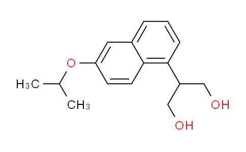 CAS No. 1015856-05-9, 2-(6-Isopropoxynaphthalen-1-yl)propane-1,3-diol