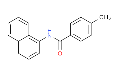 CAS No. 79630-21-0, 4-Methyl-N-(naphthalen-1-yl)benzamide
