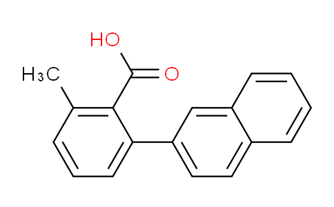 CAS No. 54811-41-5, 2-Methyl-6-(naphthalen-2-yl)benzoic acid